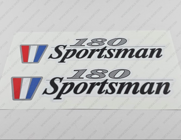 Wellcraft 180 Sportsman Boat Decal Set of 2 x 14" Wellcraft 180 Sportsman Boat Decal Set of 2 x 14"